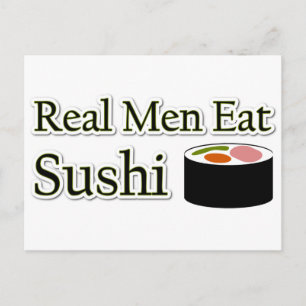 Carte Postale Sushi Dit
