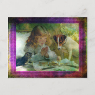 Carte Postale Suspense, Art numérique Grunge