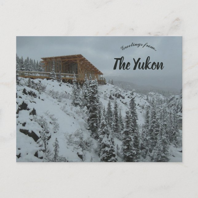 Carte Postale Suspension Bridge The Yukon Canada (Devant)