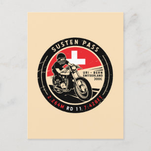 Carte Postale Susten Pass   Suisse   Motorcycle