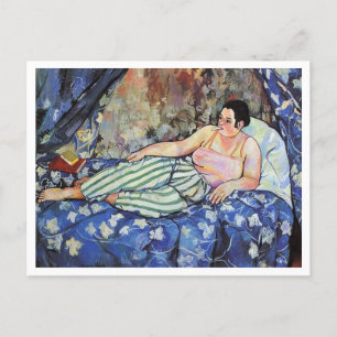 Carte Postale Suzanne Valadon, La Chambre Bleue, 1923