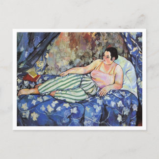 Carte Postale Suzanne Valadon, La Chambre Bleue, 1923