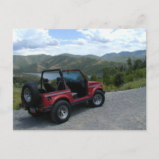 Carte Postale Suzuki Samurai 1987