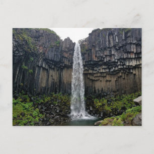 Carte Postale Svartifoss, Islande