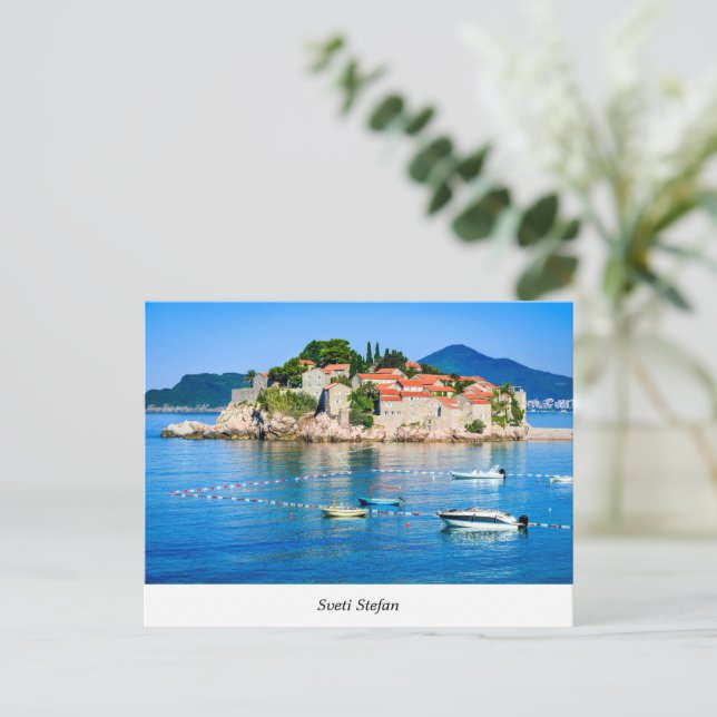 Carte Postale Sveti Stefan (Debout devant)