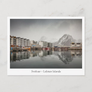Carte Postale Svovaer Lofoten Norvège