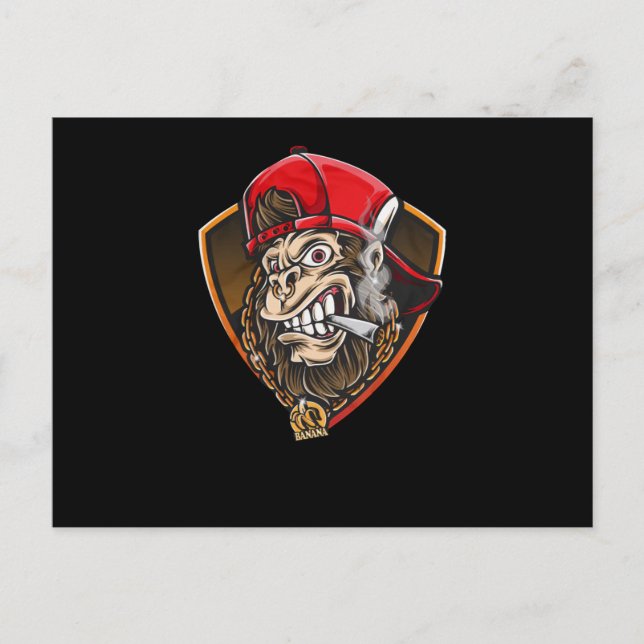 Carte Postale Swag Gorilla (Devant)