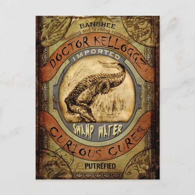 Carte Postale Swamp Water (Devant)