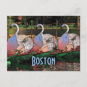 Carte postale Swan Boats