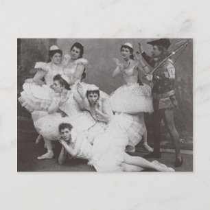 Carte Postale Swan Lake, Mariinsky Theatre, 1895 (b/w photo)