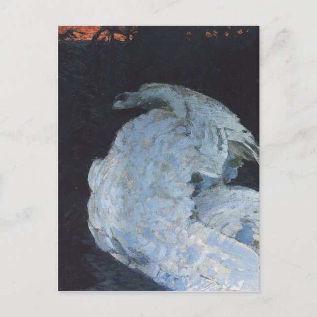 Carte Postale Swan par Mikhail Vrubel (Devant)
