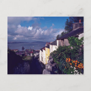 Carte Postale Swansea, The Mumbles, Village Lane (Vers 1580) fl