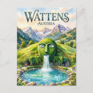 Carte Postale Swarovski Crystal Worlds Autriche