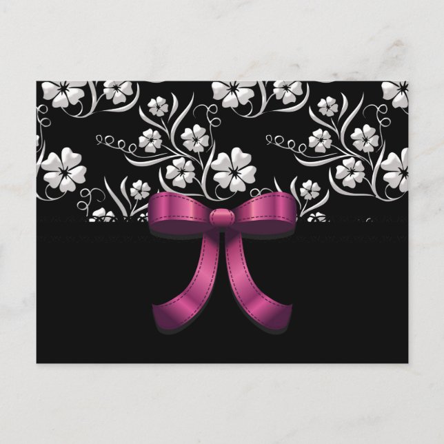 Carte Postale Sweet 16 Custom Elegant Birthday (Devant)