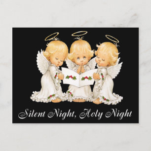 Carte Postale Sweet Angels Silent Night