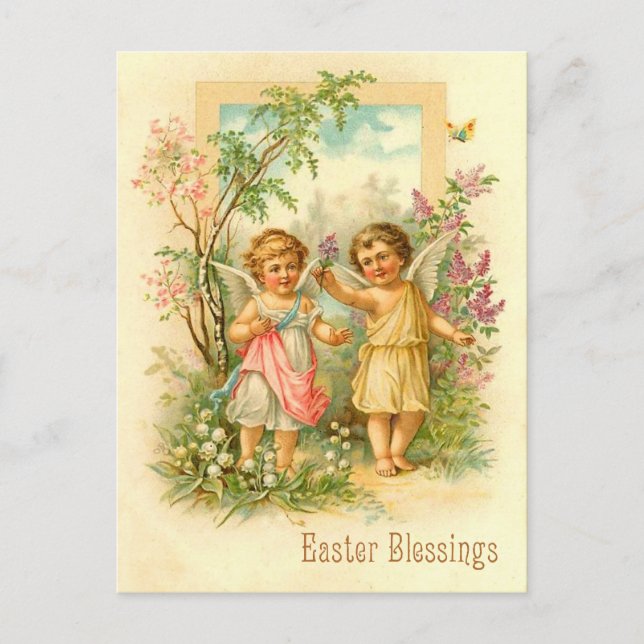 Carte postale Sweet Easter Angel (Devant)