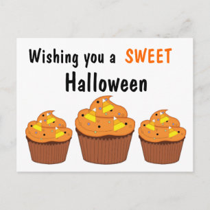 Carte postale Sweet Halloween Cupcakes