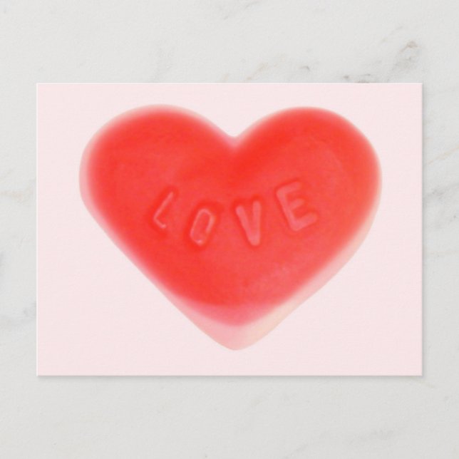 Carte postale Sweet Heart Pink (Devant)