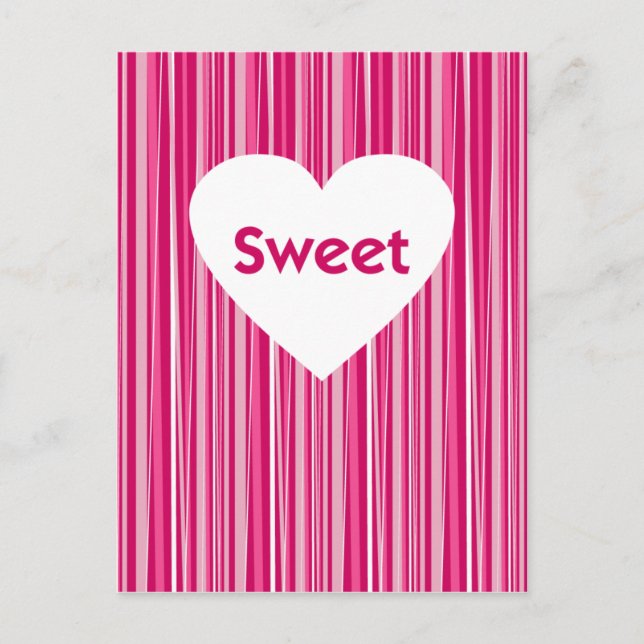 Carte postale Sweet Heart Valentine (Devant)