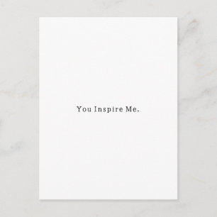 Carte Postale Sweet Inspational Card