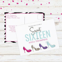 Sweet sixteen Anniversaire Fille Chaussures Invita
