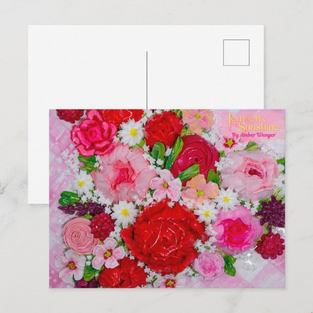 Carte Postale "Sweet Summer Love" (Devant / Derrière)