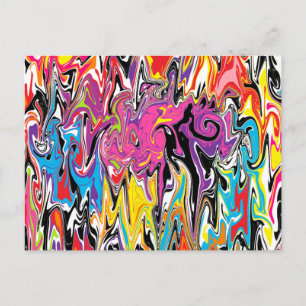 Carte Postale Swirl