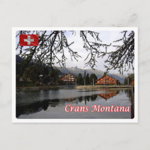 Carte Postale Switzerland - Crans Montana -
