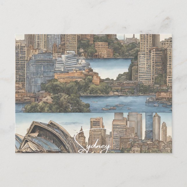 Carte Postale Sydney (Devant)