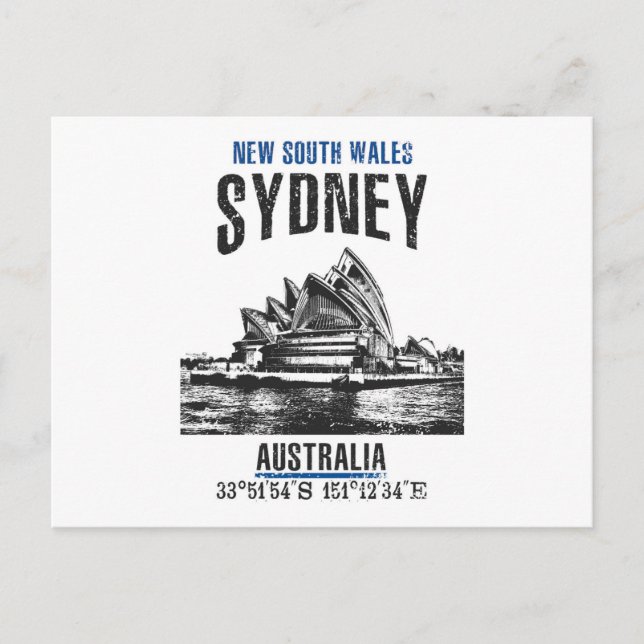 Carte Postale Sydney (Devant)