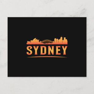 Carte Postale Sydney Australia City Skyline Cityscape Funny Cade