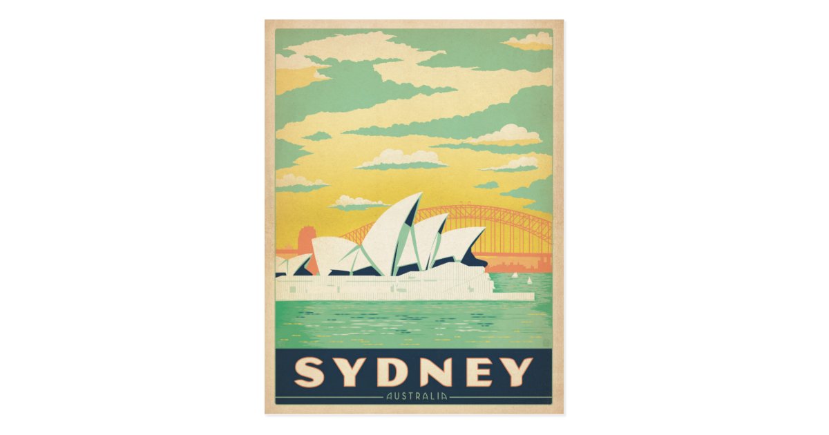 Carte Postale Sydney Australie Zazzle Fr