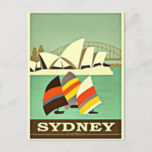 Carte Postale Sydney, Australie, voyage vintage