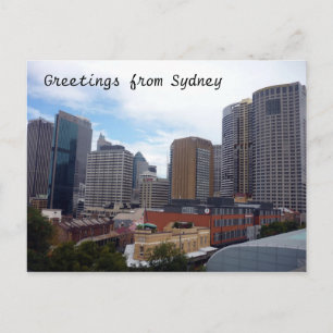 Carte Postale sydney city
