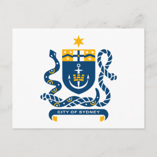 Carte postale Sydney Coat of Arms