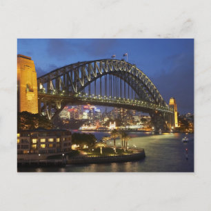 Carte Postale Sydney Harbor Bridge and Park Hyatt Sydney Hotel