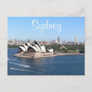 Carte Postale Sydney Harbour, Sydney Opera House, Australie