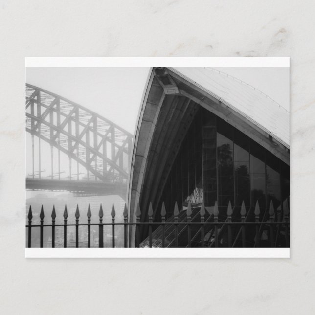 Carte Postale Sydney Icons (Devant)
