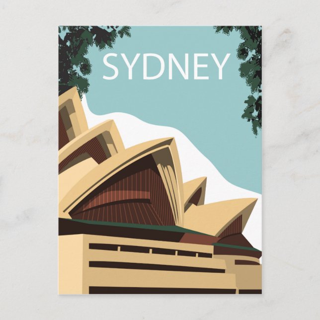 Carte Postale Sydney, Maison de l'Opéra, Australie (Devant)