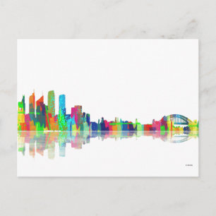 Carte Postale Sydney NSW Skyline