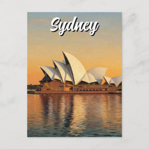 Carte Postale Sydney Opera House Australie Travel