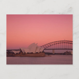 Carte Postale Sydney Opera House et Harbour, New South