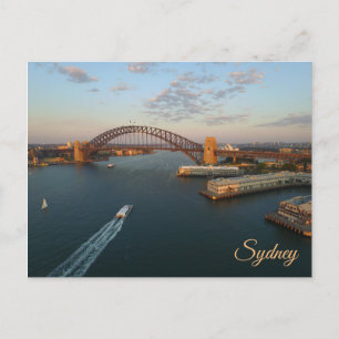 Carte postale Sydney - Photo aérienne du port de S