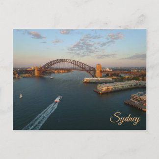 Carte postale Sydney - Photo aérienne du port de S