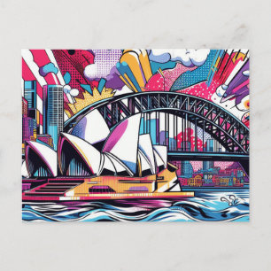 Carte Postale sydney pops