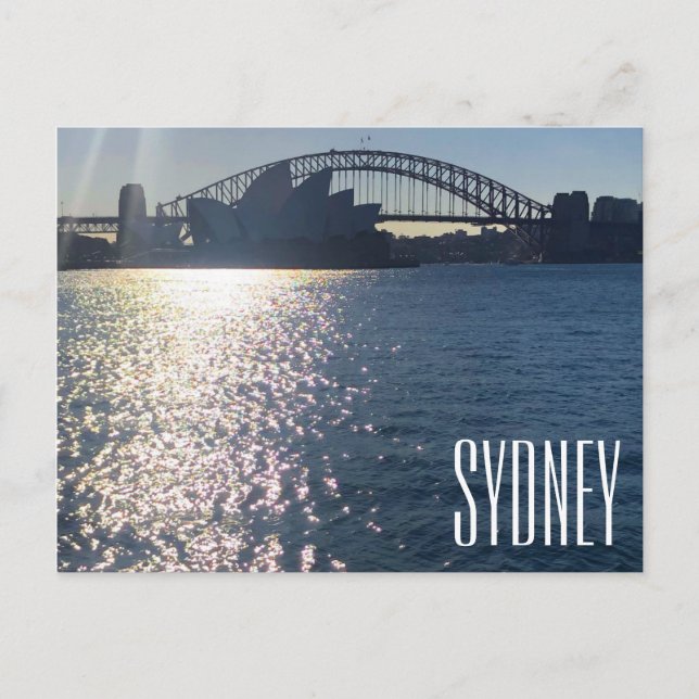 Carte Postale sydney sunshine (Devant)