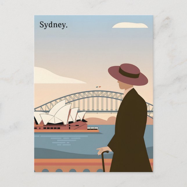 Carte Postale Sydney vintage (Devant)