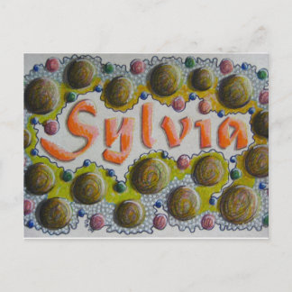 Carte postale Sylvia