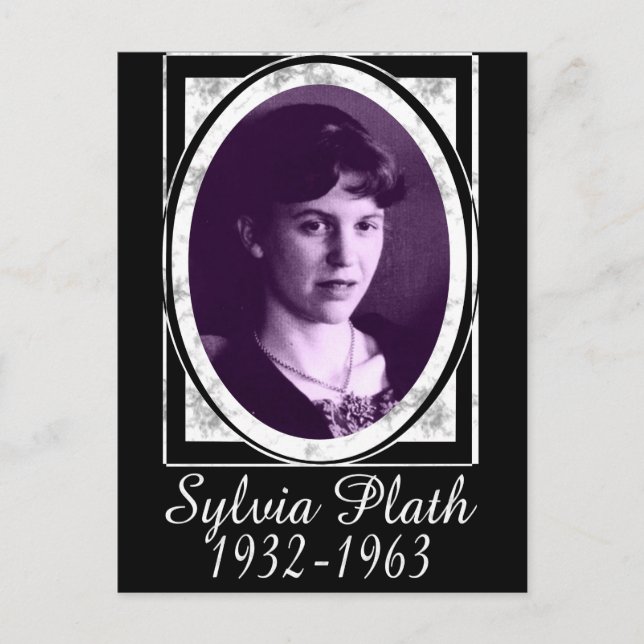 Carte Postale Sylvia Plath (Devant)