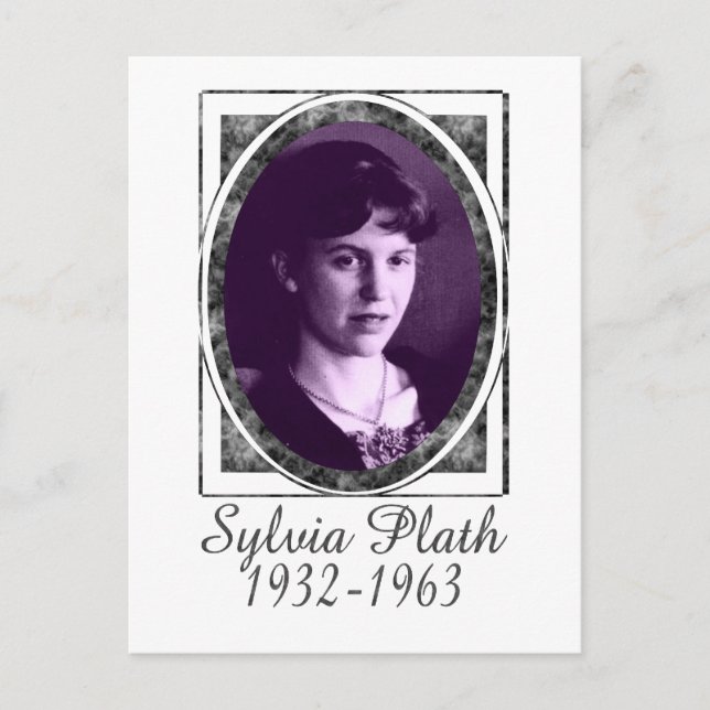 Carte Postale Sylvia Plath (Devant)